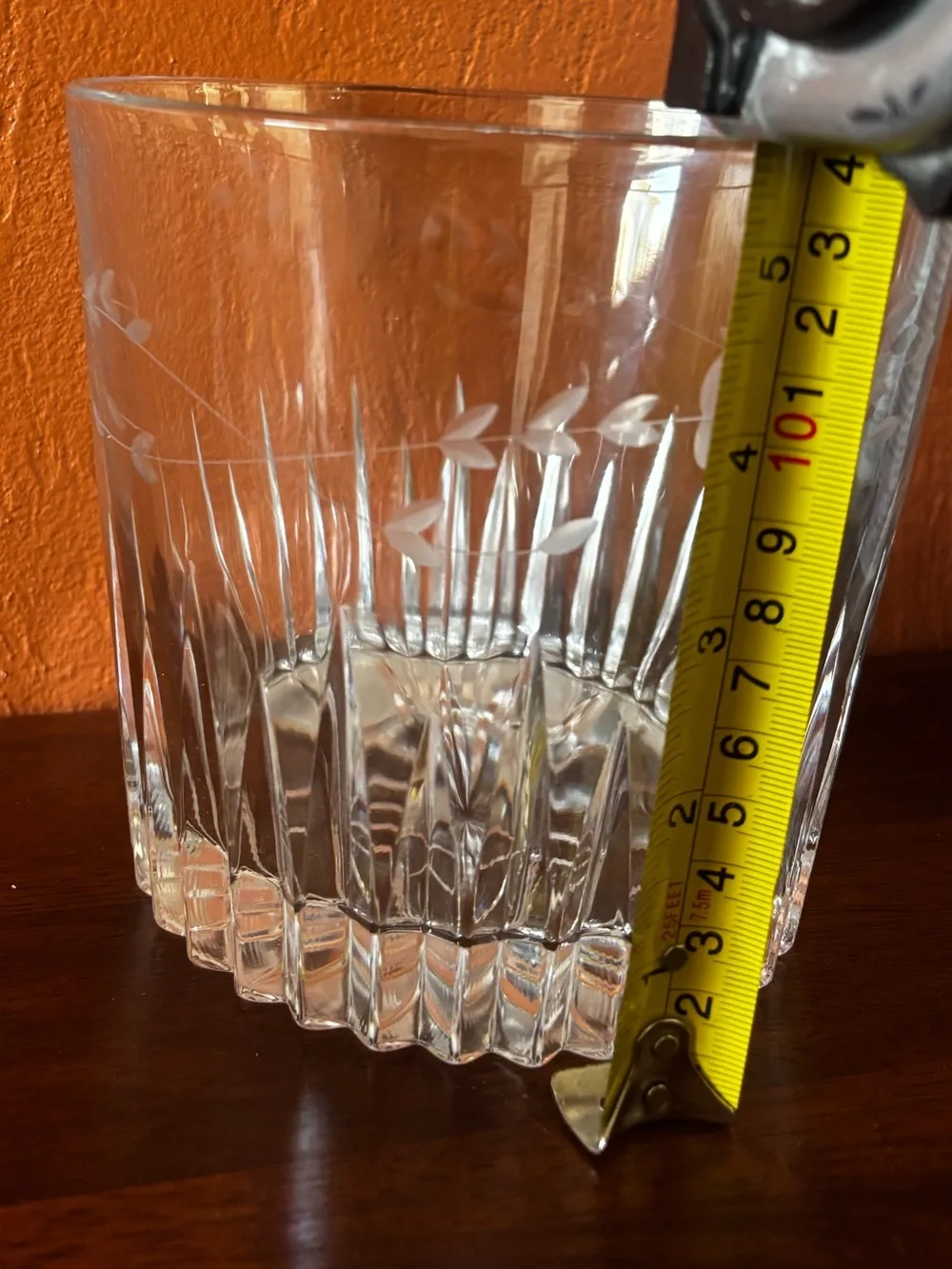 Princess House Heritage Lead Crystal 48oz Ice Bucket - Retired Pattern